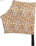 United Sportproducts Germany USG  58444 Teilk&ouml;rperdecke, Gr&ouml;&szlig;e S, Leopard Design, 4-Wege Lycra Material, elastischer Bauchgurt mit Klettverschluss verstellbar