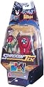 The Batman Year 2007 Shadow Tek Animated Series 4 Inch Tall Action Figure - Flamethrower Robin with Robin Backpack, Flamethrower and Flame Missile