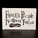 Autograph Book - Famous People I've Almost touched