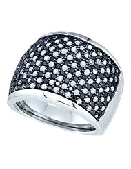 1.50CTW BLACK DIAMOND FASHION BAND