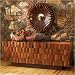 Washboard Media Cabinet