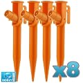 LED TENT PEGS - PACK OF 8 - TENT PEGS
