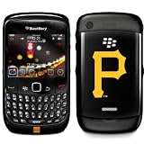 MLB Pittsburgh Pirates P on BlackBerry Curve 8520 8530 Phone Cover (Black)