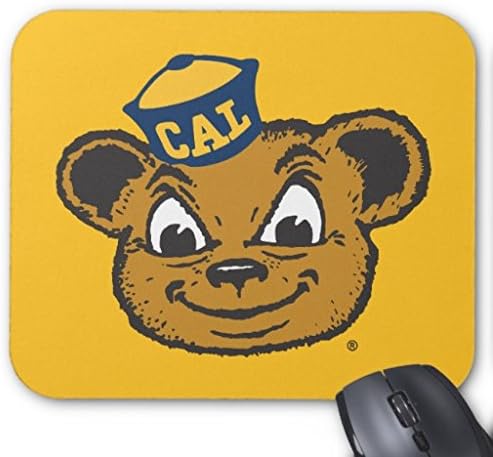 UC Berkeley Oski Mascot Logo Mouse Pad 9.84"x7.87"