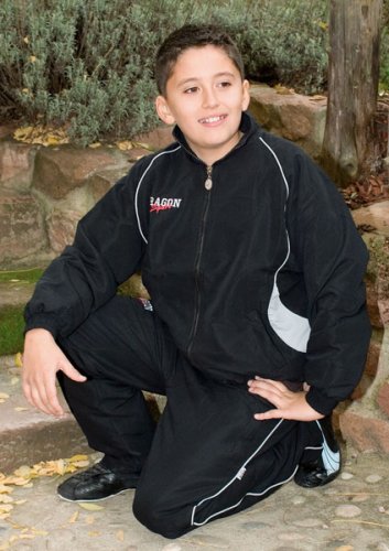 Kids Freizeitanzug California von Dragon Sport Gr. 128 - 176