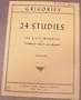 24 Studies - Grigoriev - Bass Trombone