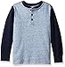 Gymboree Boys' Big Heathered Henley Tee