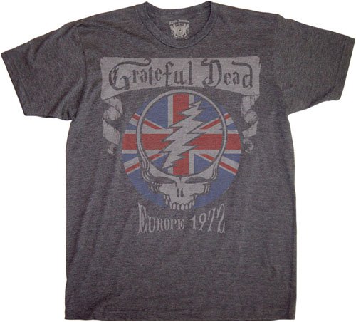 Grateful Dead Europe 1972 Tour T-Shirt Grateful Dead Europe 1972 Tour T-Shirt
