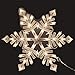 J HOFERT 1548-SN Snowflake Plaque, 18