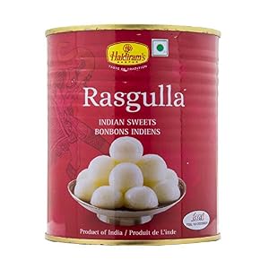 インド　ラスグッラ　1kg　1缶　Haldiram's　RASGULLA　スイーツ　デザート