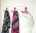 SmartHook ColorZ Garment Friendly Double Hook (Each, Bright Pink)