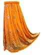 FINAL SALE/ No Return - Some Missing Sequence/Loose Thread Full Ankle Bohemian Skirt