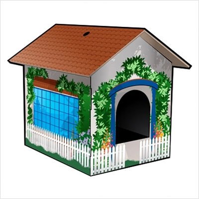 Pasadena Cottage Litter Box Cover