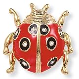 Crystal Ladybug Pin : Crystal Ladybug Pin