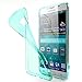 Galaxy S6 Case, Dreo® [Crystal Flex] Galaxy S6 Clear Case Premium Clear Flexible Soft TPU Material [Scratch Resistant / Anti Yellow-Aging / Slim Easy Grip] - Authentic Retail Packaging - for Samsung Galaxy S6 (Teal)