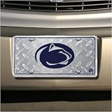 Penn State Nittany Lions Diamond Metal License Plate