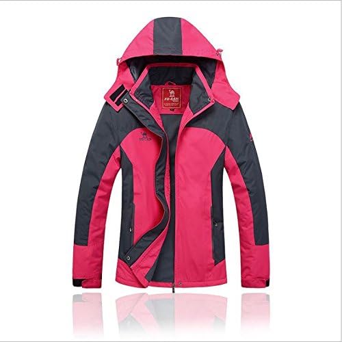 WantDo Women's Waterproof Mountain Jacket Fleece Windproof Ski Jacket