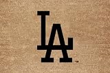 MLB Los Angeles Dodgers Flocked Door Mat