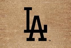 MLB Los Angeles Dodgers Flocked Door Mat