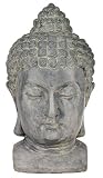 Buddha Head Cast Resin Outdoor Statue