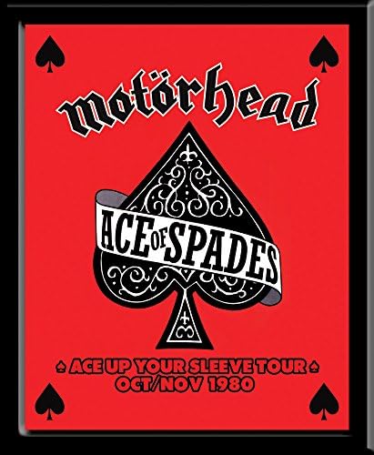 Motorhead Ace of Spades Tour Classic Heavy Metal Rock Music Poster Print Framed 8x10