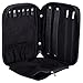 WODISON Zipper Carry-on Travel Jewelry Case Organizer with Removable Pouch