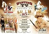 Western TV Round Up 85 TV Episodes DVD Set - The Roy Rogers Shows, The Cisco Kid, Death Valley Days, The Adventures of Champion, Rat Mesterson, The Rifleman, The Lone Ranger, Bonanza