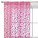 Xhilaration® Flocked Dot Window Sheer - Pink