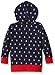 Hatley Girls' Nautical-Mini Anchors Hoodie