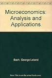Microeconomics : analysis and applications