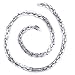 Positively Manly: Mens Stainless Steel 3D Link 20 Inch Chain Necklace Free Shipping