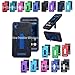 BLU Energy X Plus E030U Heavy Duty Case NFWA, Dual Layer Tough Armor Kickstand, Smart Phone Case (HVD Black)
