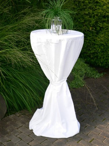 Hussen für Stehtische bis 62cm Durchmesser, weiss
