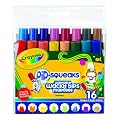 Crayola Pip-Squeaks Washable Wacky Tip Markers-16/Pkg