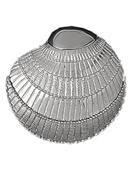 Clevereves 14K White Gold Pendant Tricolor Shell 19.9 - Gram(s)