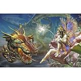 Dragons Poster Dream Fantasy Fairy Gothic 3867 College Poster Print, 36x24