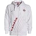 Nike 2010 Winter Olympics Canada White Half Leaf Full Zip Hoody Sweatshirt