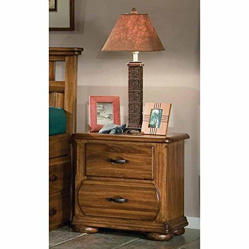 American Woodcrafters Timberline 2 Drawer Nightstand hjbgkjdfxh