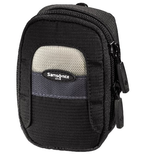 Samsonite Kameratasche "Korsika 40H", Schwarz/Beige