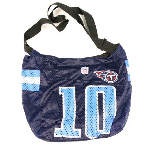 Tennessee Titans NFL Young #10 Little Earth Jersey Tote Purse