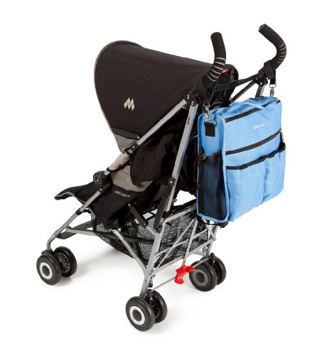 Imagen principal de Bebemon BB024 - Bolso para pañales y cambiador Urban XL blue sky