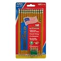 12CT USA Gold Wood Pencils