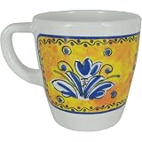 Set of 4 Le Cadeaux Melamine Mugs For Coffee or Tea, Benidorm