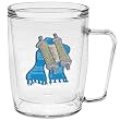 Bar Mitzvah Talit 18 oz Insulated Coffee Mug, Clear