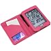 GTMax Folio Wallet Leather Cover Case for Kindle Touch 3G 6" Wi-Fi Without Keyboard - Hot Pink