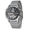 Constantin Durmont Herren-Armbanuhr Calendar CD-CALE-AT-STM-STST-BK