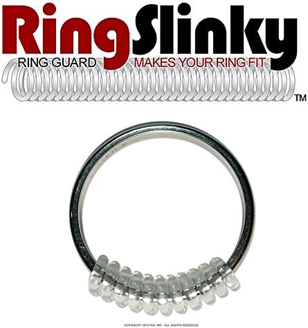 RingSlinky Ring Guard / Ring Size Reducer (5.0mm Ring Shank Width)