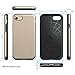 Luvvitt Super Armor Case with Dual Layer Shockproof Protection for Apple iPhone SE 2020 / iPhone 7 (2016) / iPhone 8 (2017) - Gold