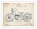 HARLEY DAVIDSON 1928 MOTORCYCLE Patent Art Print (5