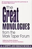 The Great Monologues from the Mark Taper Forum (Festival Monologue Series)